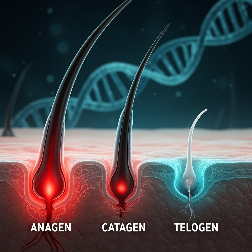 Anágena, Catágena, Telógena: onde o seu cabelo está agora?