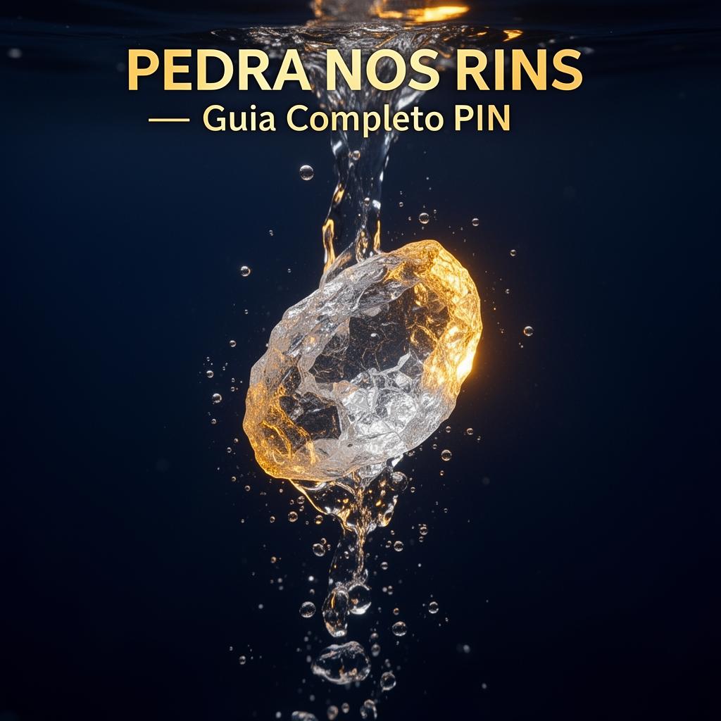 Capa — Pedra nos Rins — O Guia Completo PIN