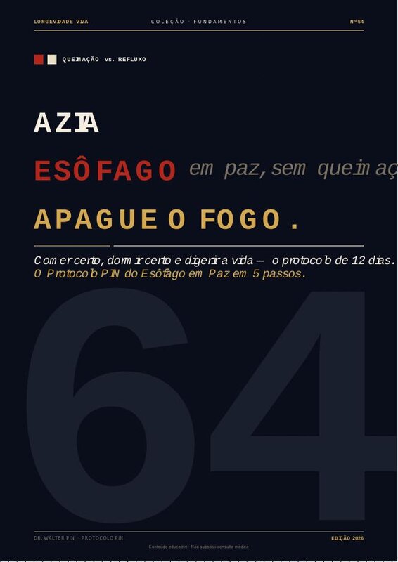 Capa — Azia — Esôfago em Paz