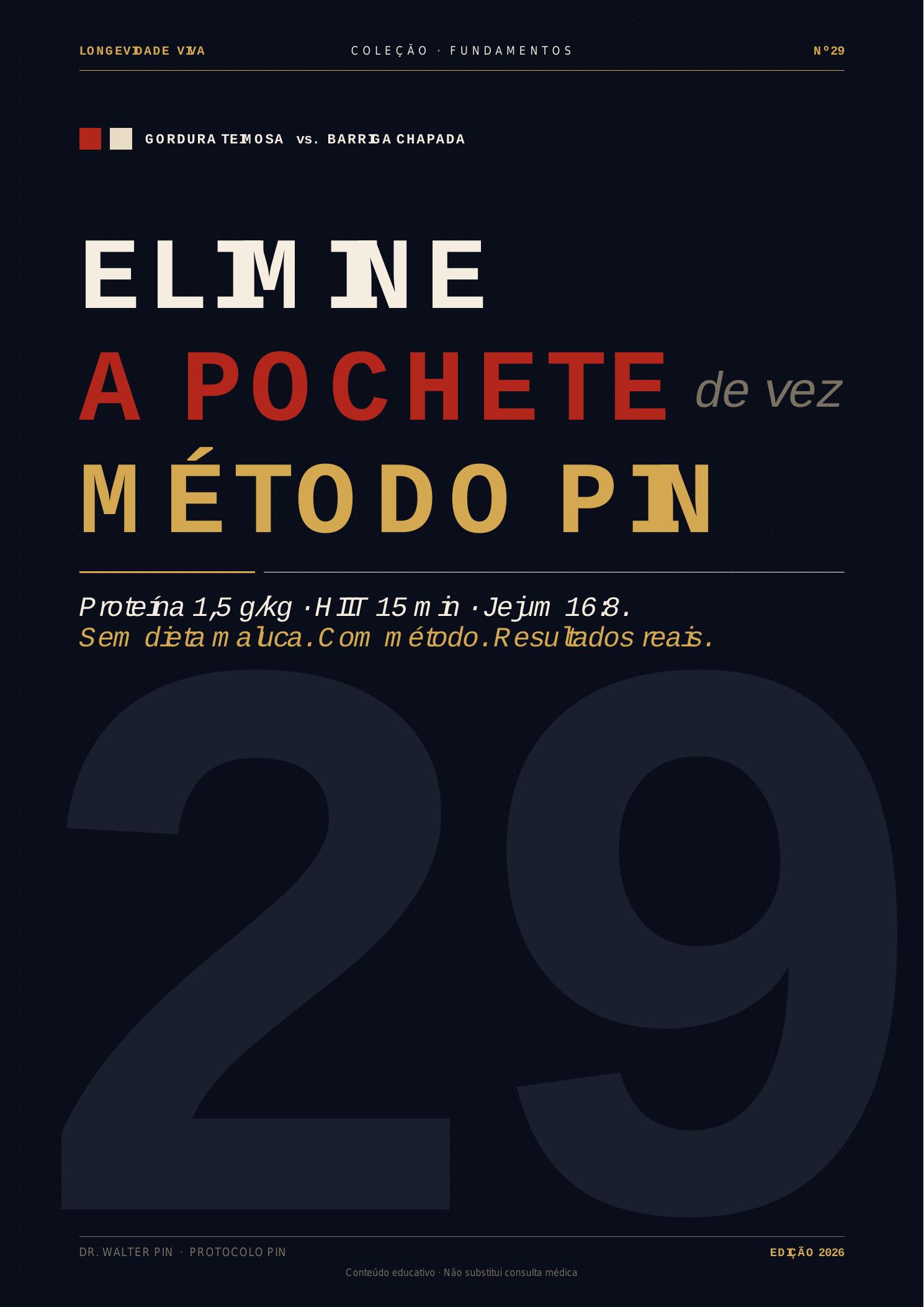 Capa — Como Eliminar a Pochete