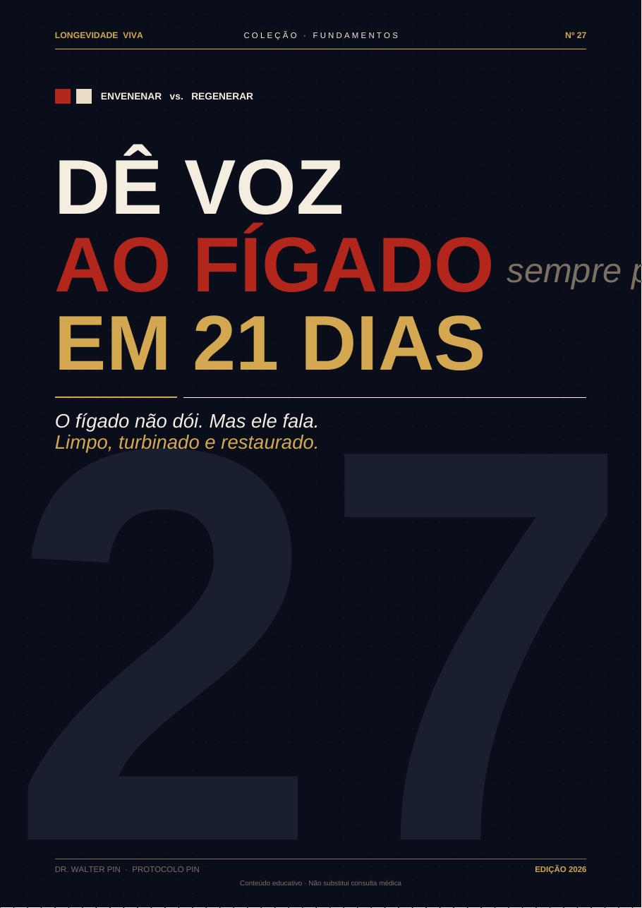 Capa — Dê Voz ao Fígado — Limpo e Turbinado em 21 Dias
