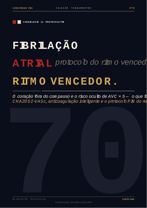 Capa — Fibrilação Atrial — Ritmo Vencedor