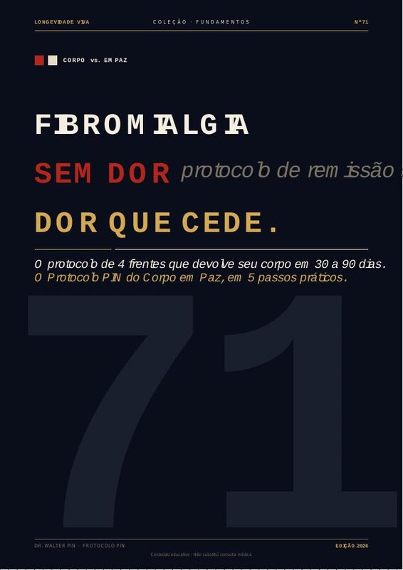 Capa — Fibromialgia — Corpo em Paz (Remissão Sustentável)