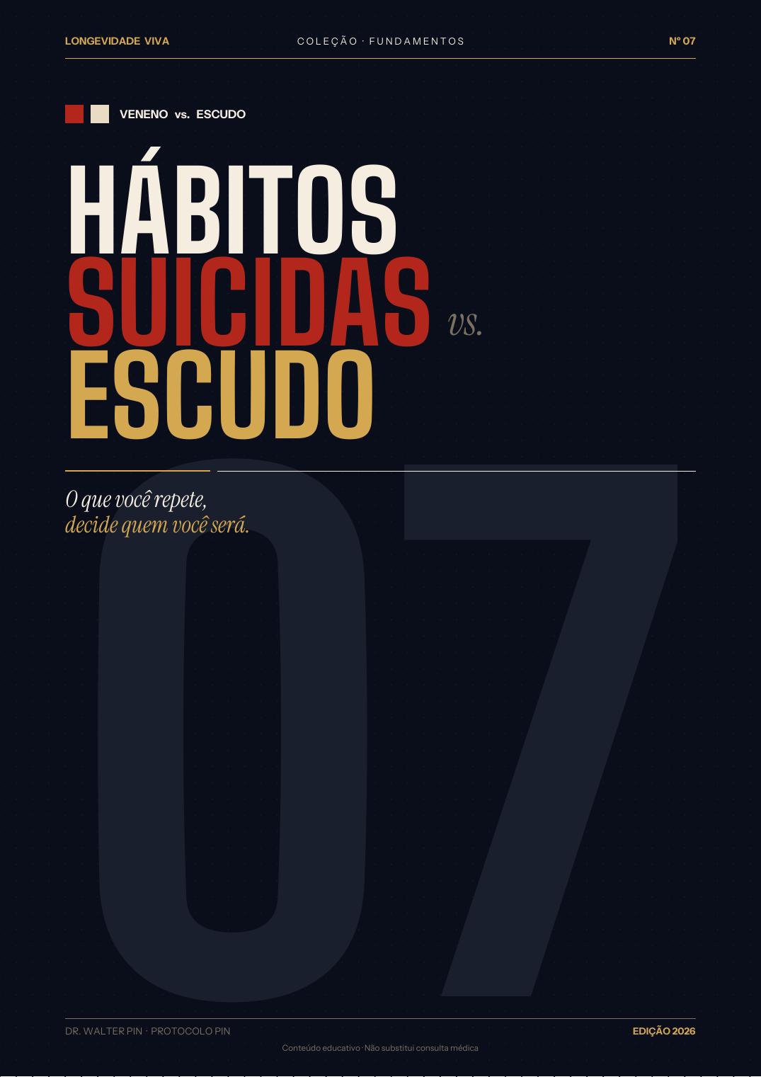 Capa — Hábitos Suicidas x Hábitos Escudo
