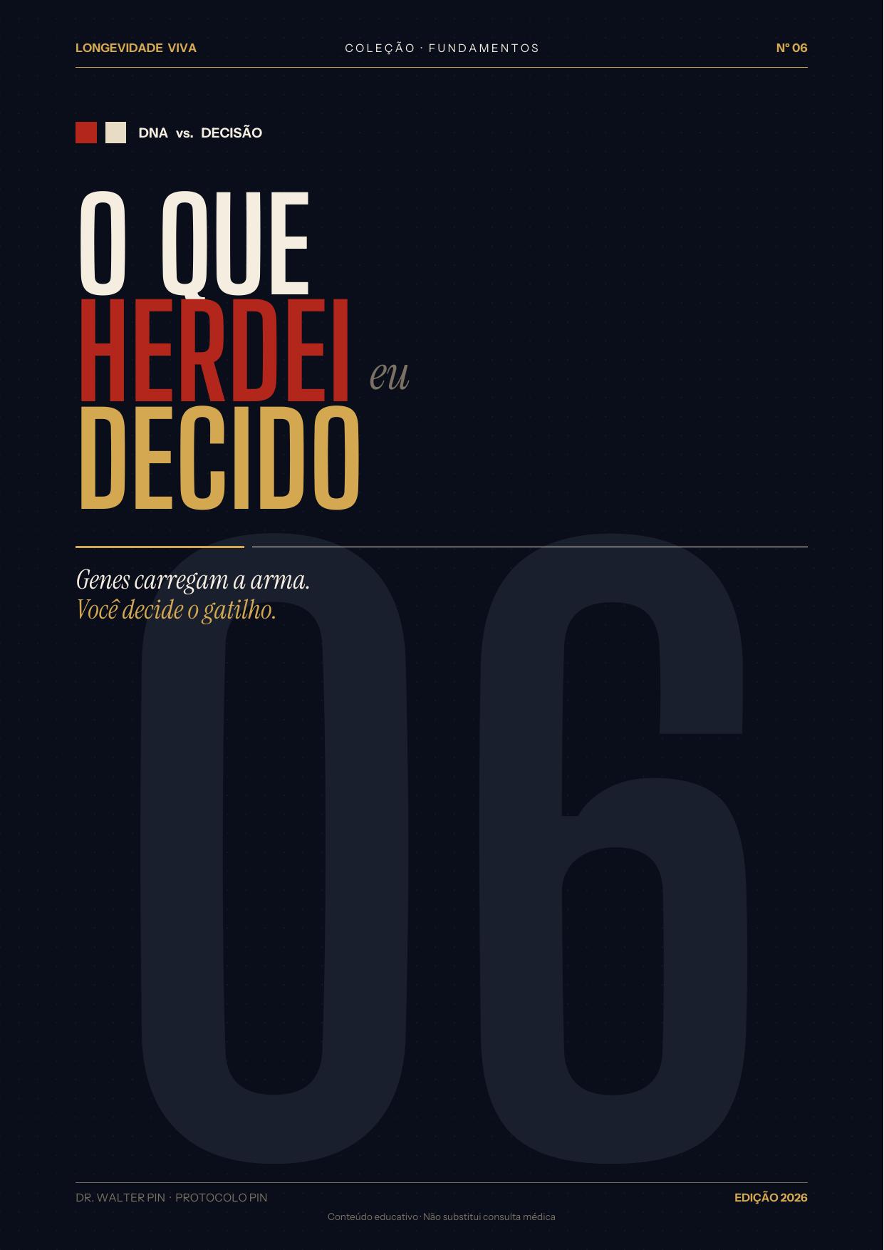 Capa — Histórico Familiar: o que faço com o que herdei?