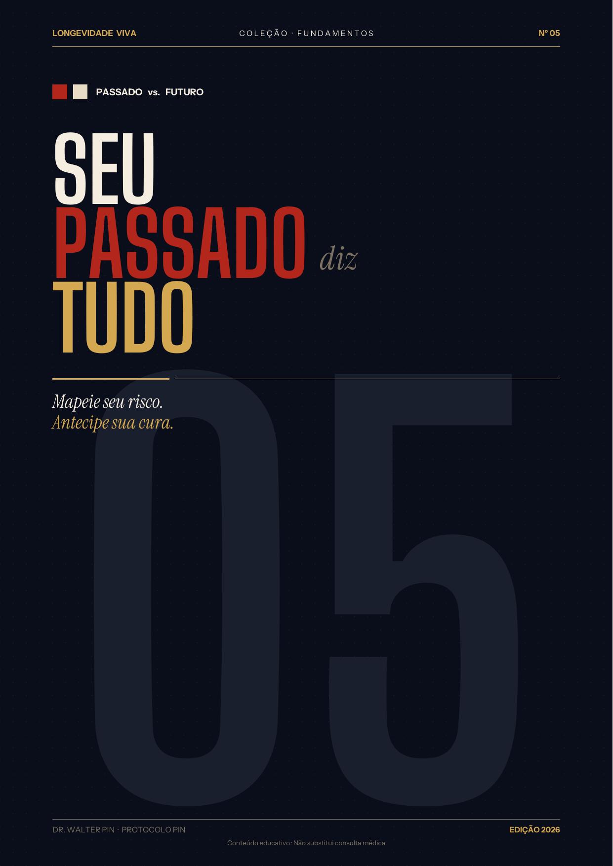 Capa — Histórico Pessoal: seu mapa de risco