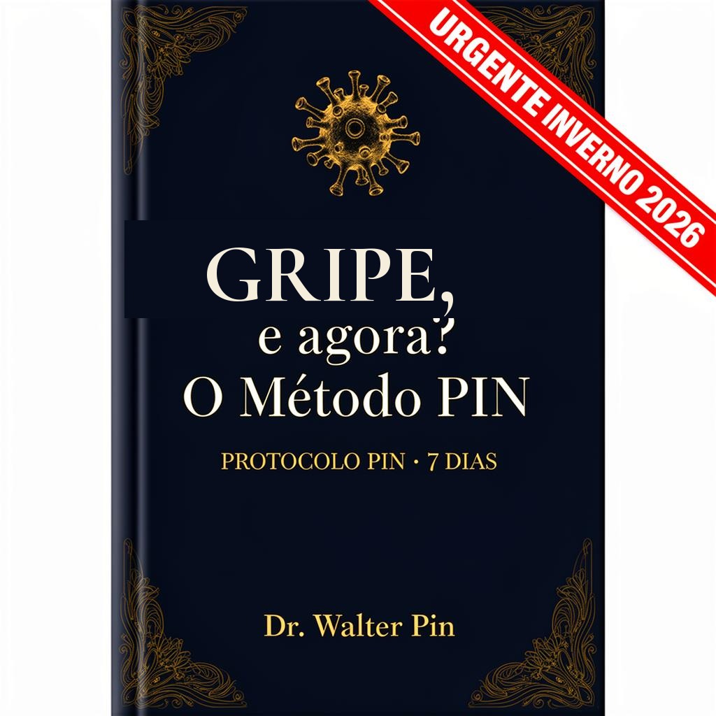 Capa — GRIPE, e agora? — O Método PIN
