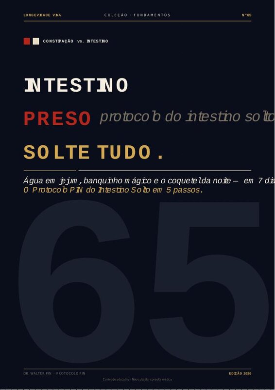 Capa — Intestino Preso — Solte Tudo