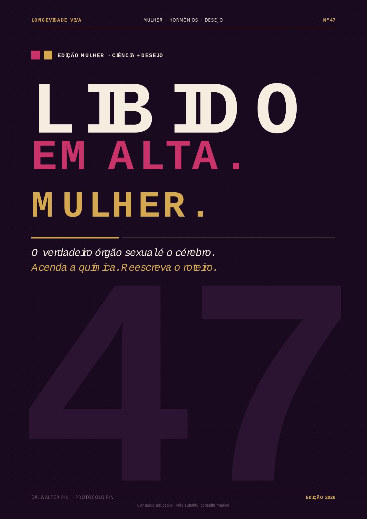 Capa — Libido em Alta — Mulher