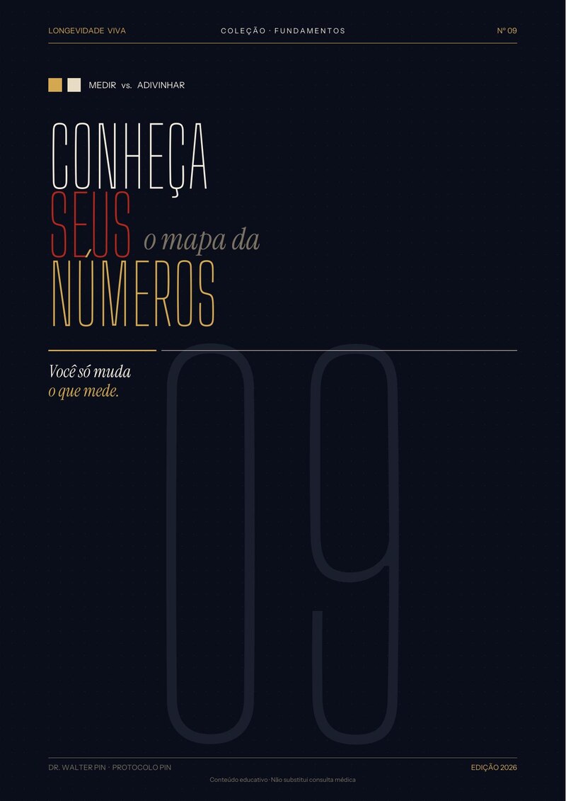 Capa — Conheça Seus Números: o mapa da sua saúde