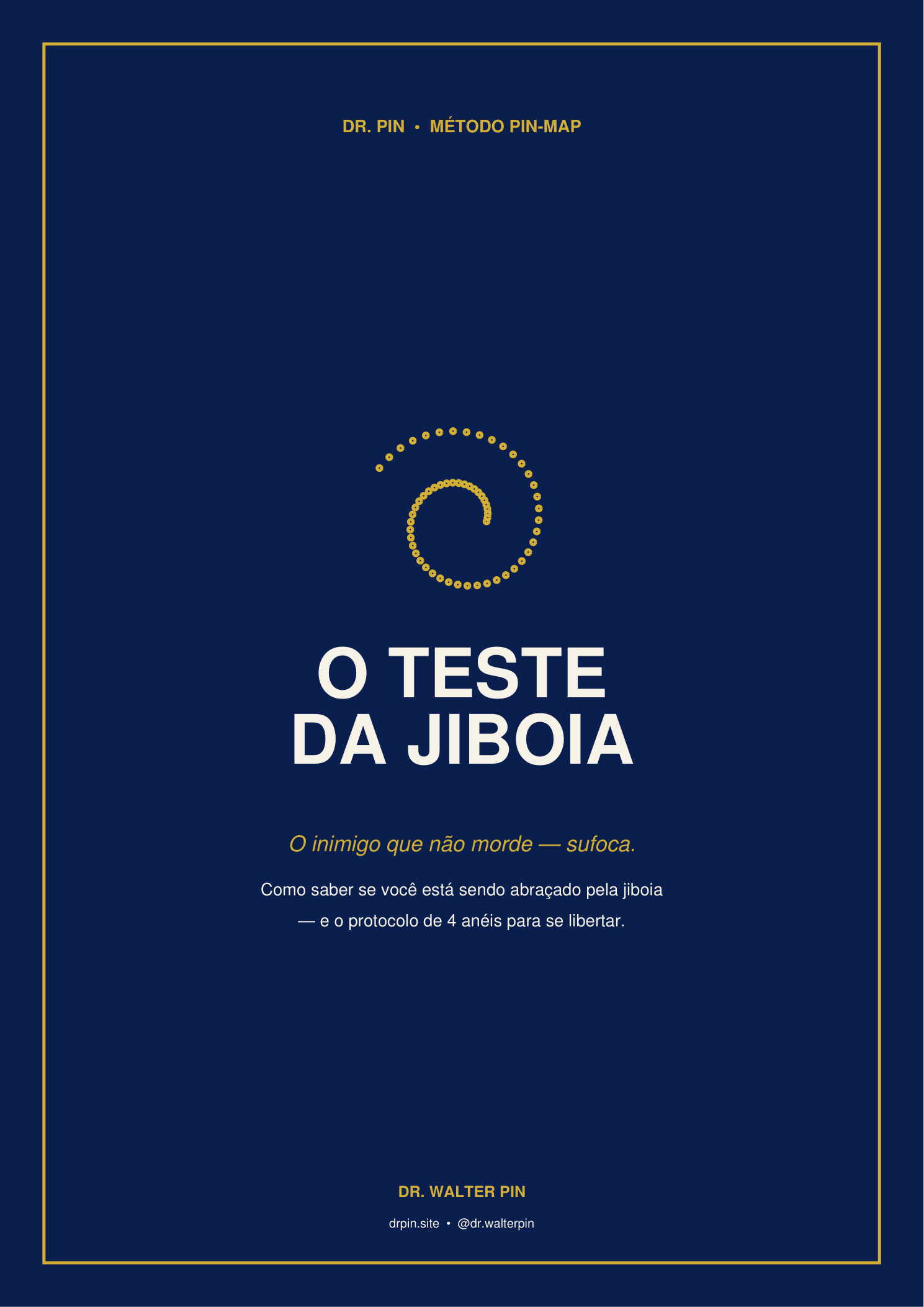Capa: O TESTE DA JIBOIA