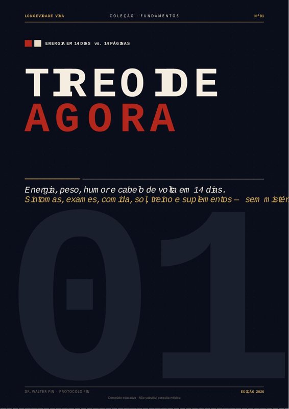 Capa — Tireoide AGORA — Vol. 1: Energia em 14 dias